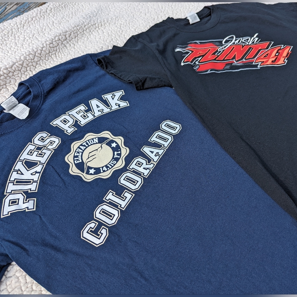 2 Men's Small T-Shirts - Like New - Back to School